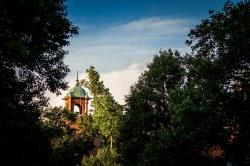 Picture of campus bell tower.