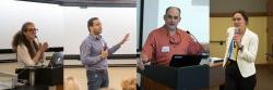 Collage of faculty presenters at previous Summer Institute