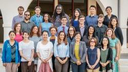 Group photo of Montclair State University's 2016 New Faculty Group